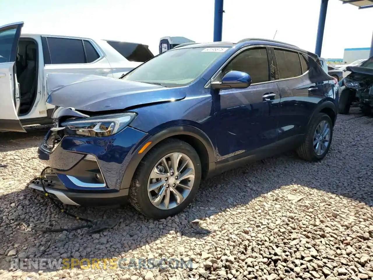 1 Photograph of a damaged car KL4MMFSL2PB067417 BUICK ENCORE 2023