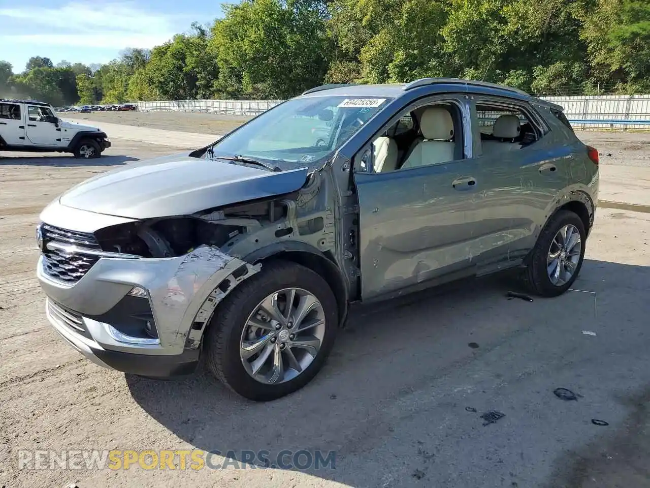 1 Photograph of a damaged car KL4MMFSL4PB018204 BUICK ENCORE 2023