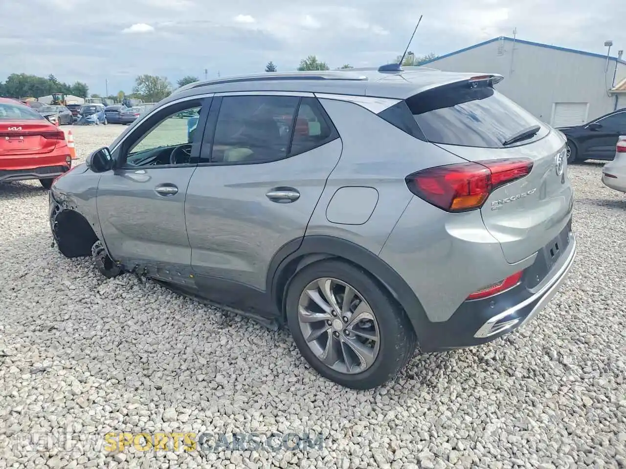 2 Фотография поврежденного автомобиля KL4MMGSL0PB074937 BUICK ENCORE 2023