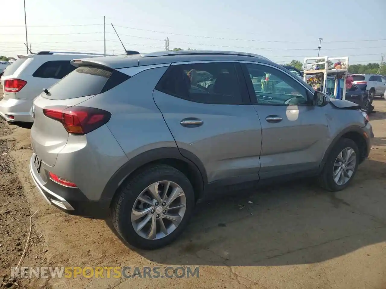 3 Photograph of a damaged car KL4MMGSL6PB136373 BUICK ENCORE 2023