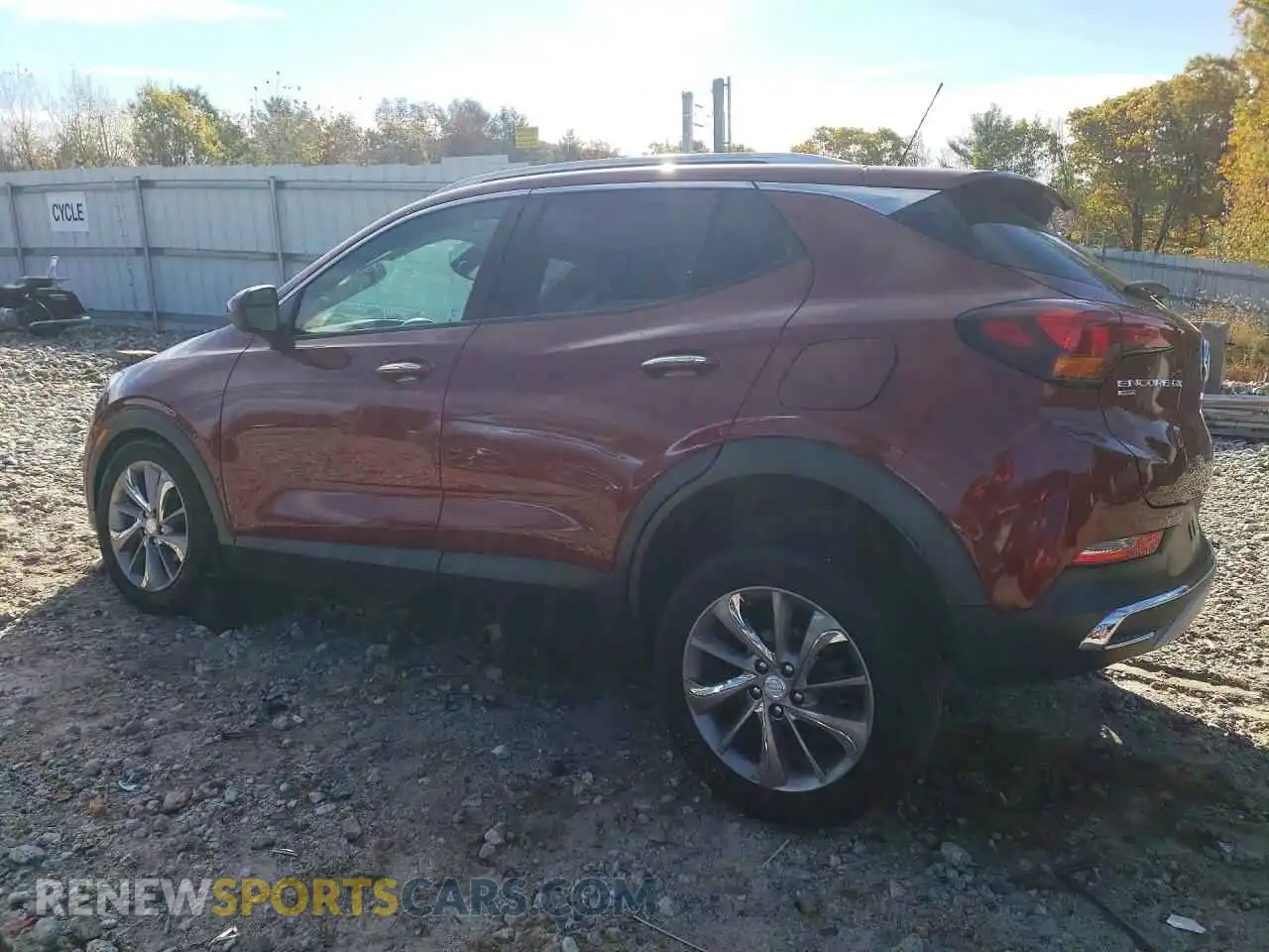 2 fotografías del automóvil dañado KL4MMGSL7PB035908 BUICK ENCORE 2023