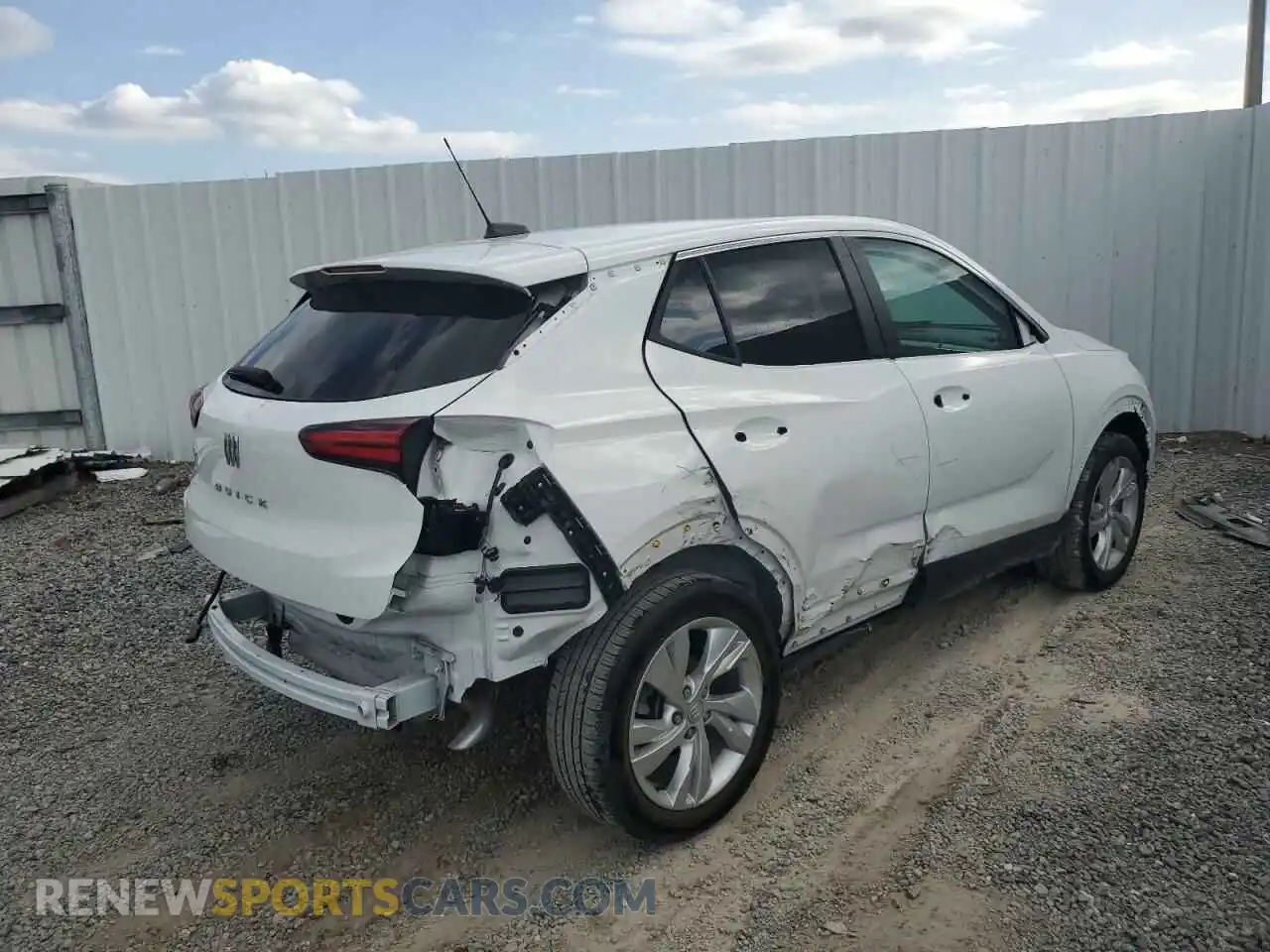 3 Photograph of a damaged car KL4AMBS20RB077840 BUICK ENCORE 2024