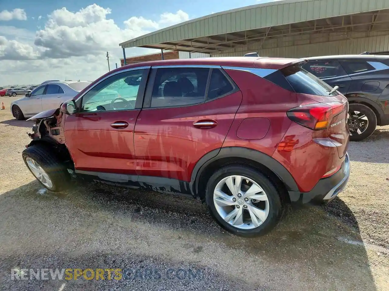 2 fotografías del automóvil dañado KL4AMBS22RB075314 BUICK ENCORE 2024