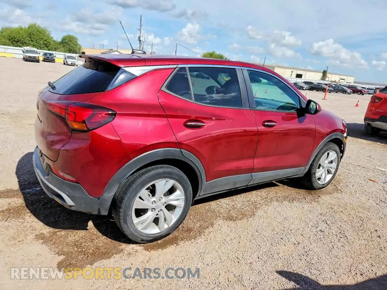 3 fotografías del automóvil dañado KL4AMBS22RB075314 BUICK ENCORE 2024