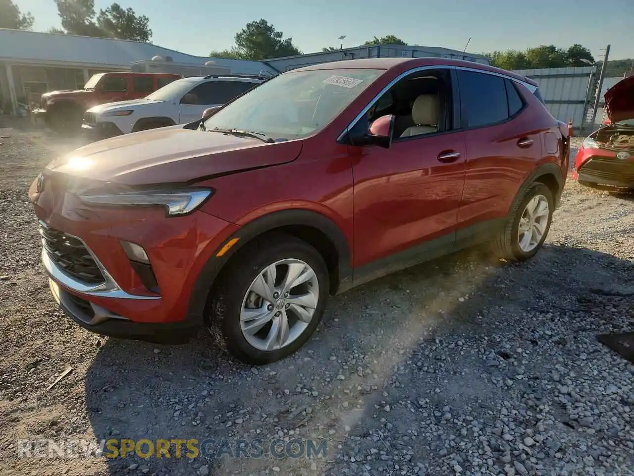 1 Photograph of a damaged car KL4AMBS22RB180385 BUICK ENCORE 2024