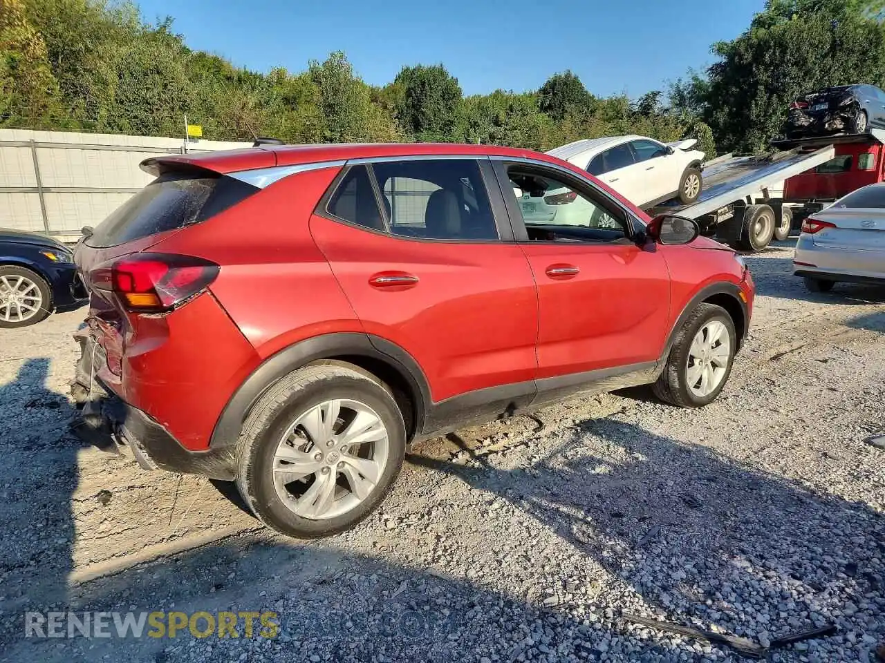 3 Photograph of a damaged car KL4AMBS22RB180385 BUICK ENCORE 2024