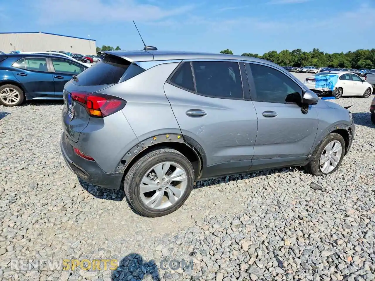 3 Фотография поврежденного автомобиля KL4AMBS23RB013923 BUICK ENCORE 2024