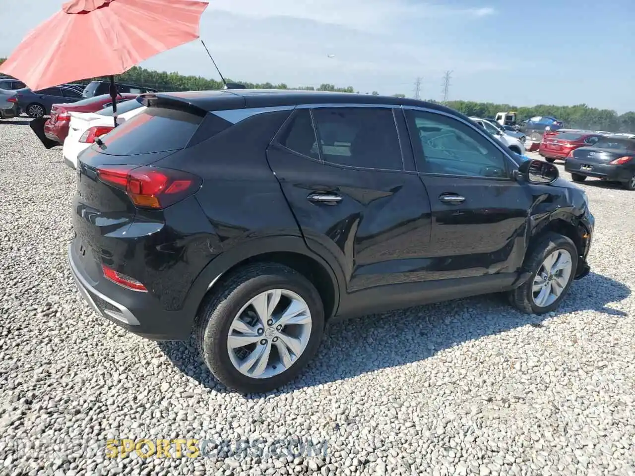 3 Photograph of a damaged car KL4AMBS25RB004740 BUICK ENCORE 2024