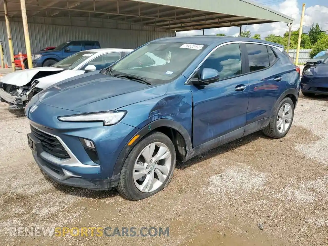 1 Фотография поврежденного автомобиля KL4AMBS25RB121329 BUICK ENCORE 2024