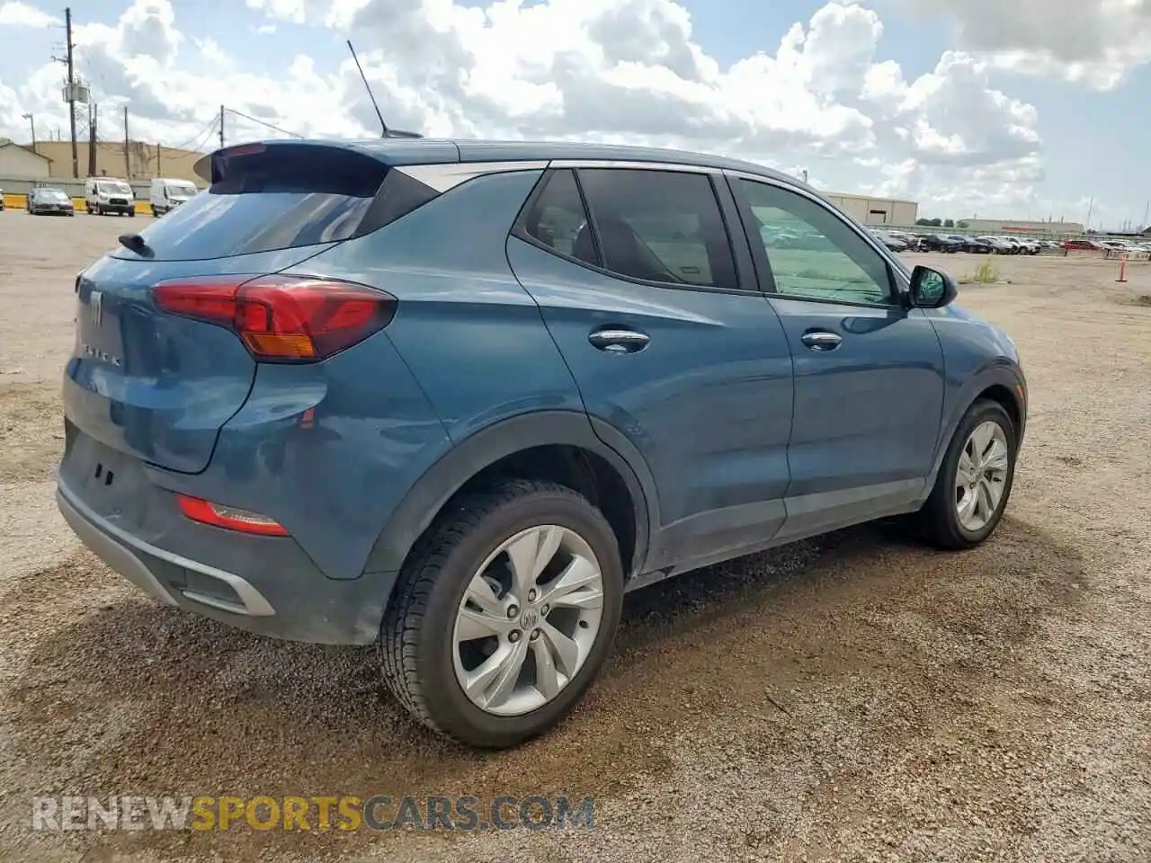 3 Фотография поврежденного автомобиля KL4AMBS25RB121329 BUICK ENCORE 2024