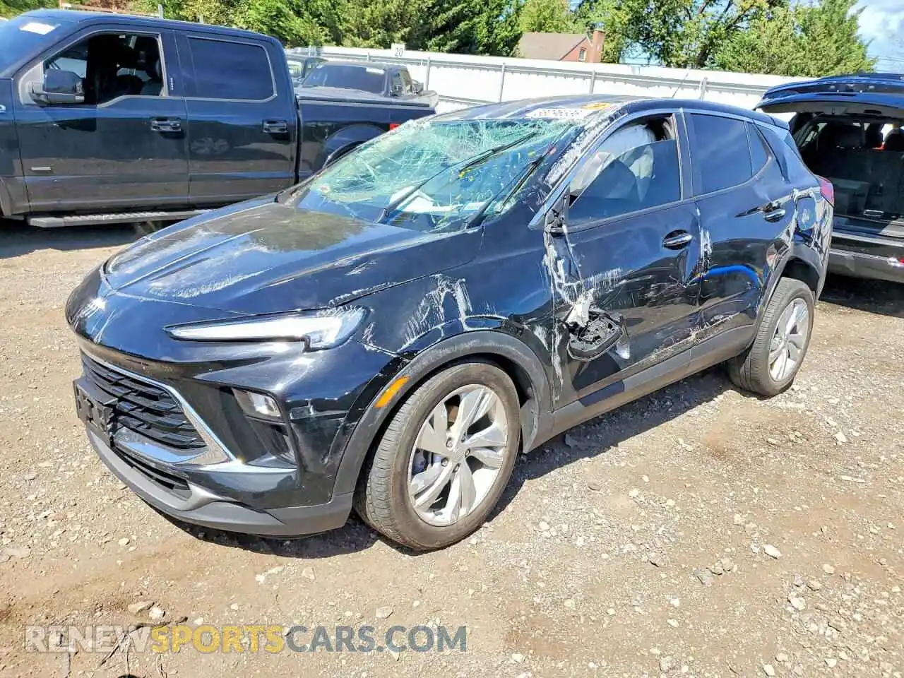 1 Photograph of a damaged car KL4AMBS27RB004058 BUICK ENCORE 2024