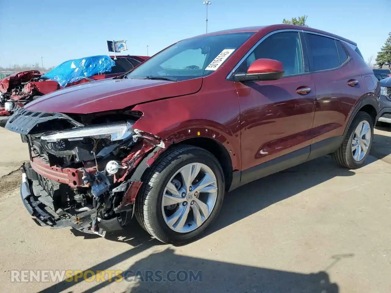 1 Photograph of a damaged car KL4AMBS2XRB199038 BUICK ENCORE 2024