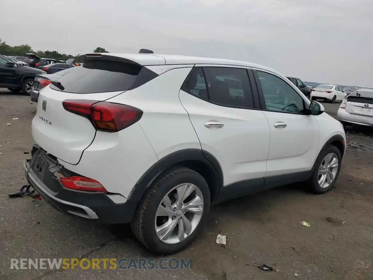 3 Photograph of a damaged car KL4AMBSL4RB011493 BUICK ENCORE 2024