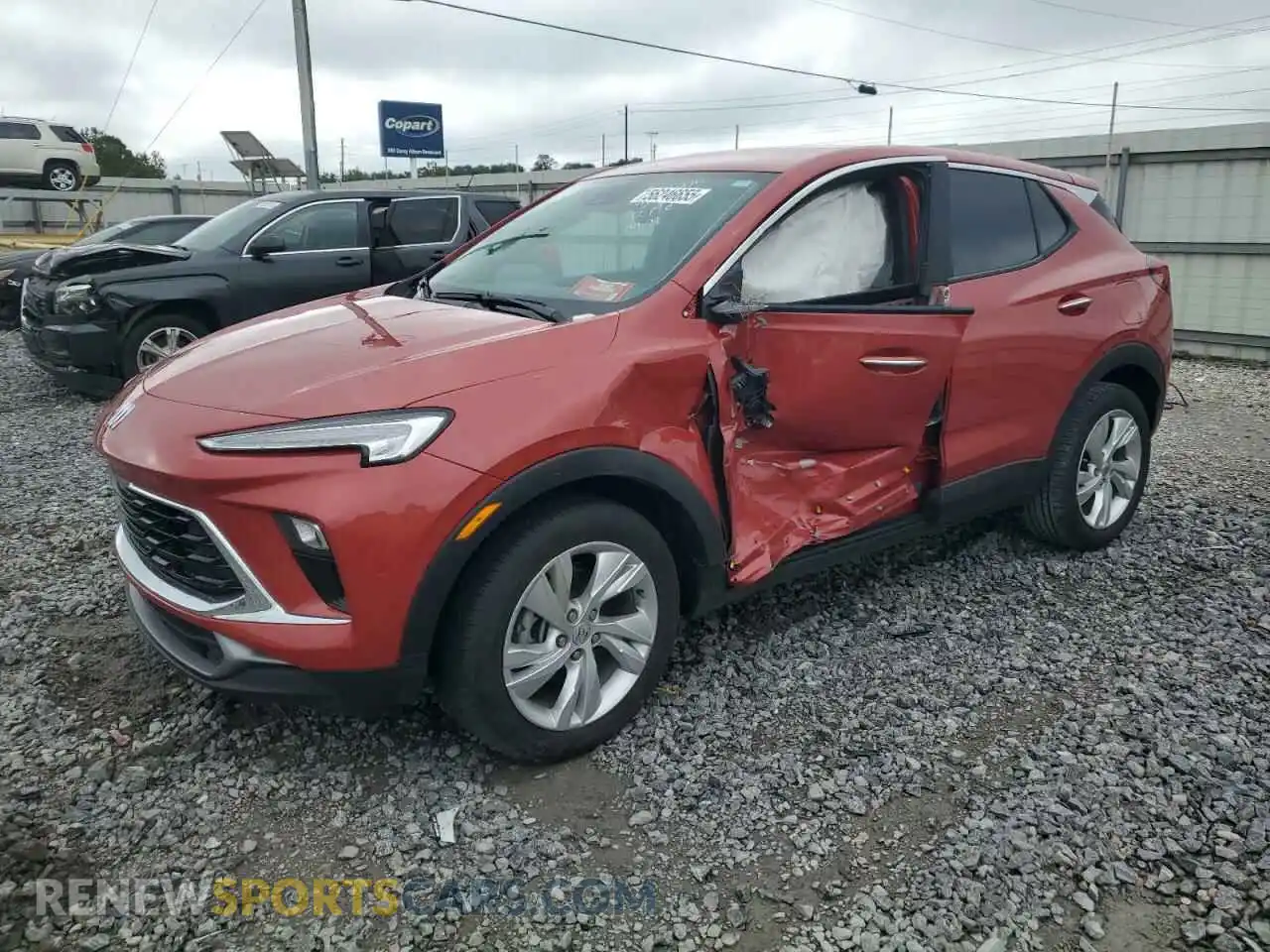 1 Photograph of a damaged car KL4AMBSL4RB182387 BUICK ENCORE 2024