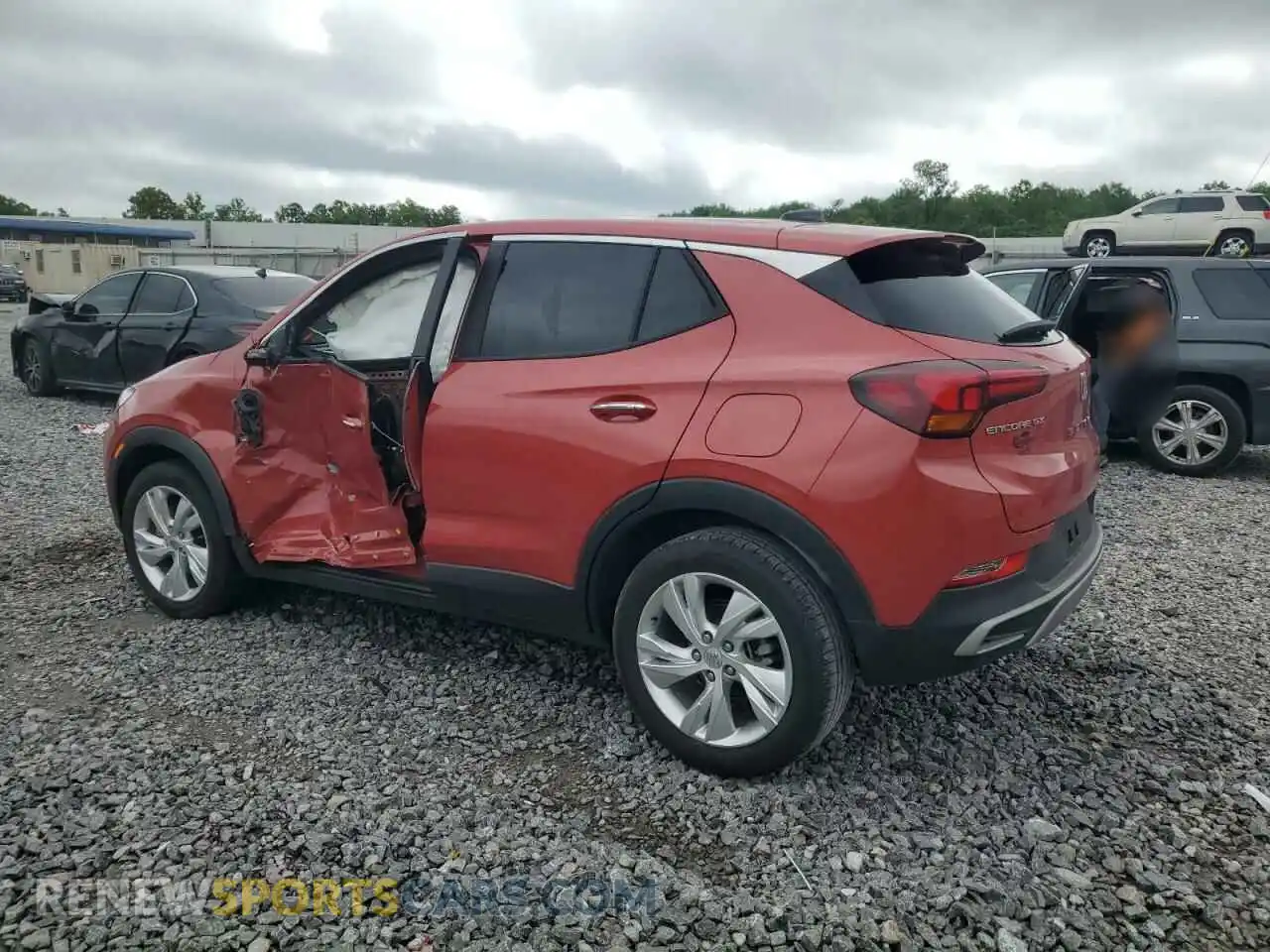 2 Photograph of a damaged car KL4AMBSL4RB182387 BUICK ENCORE 2024