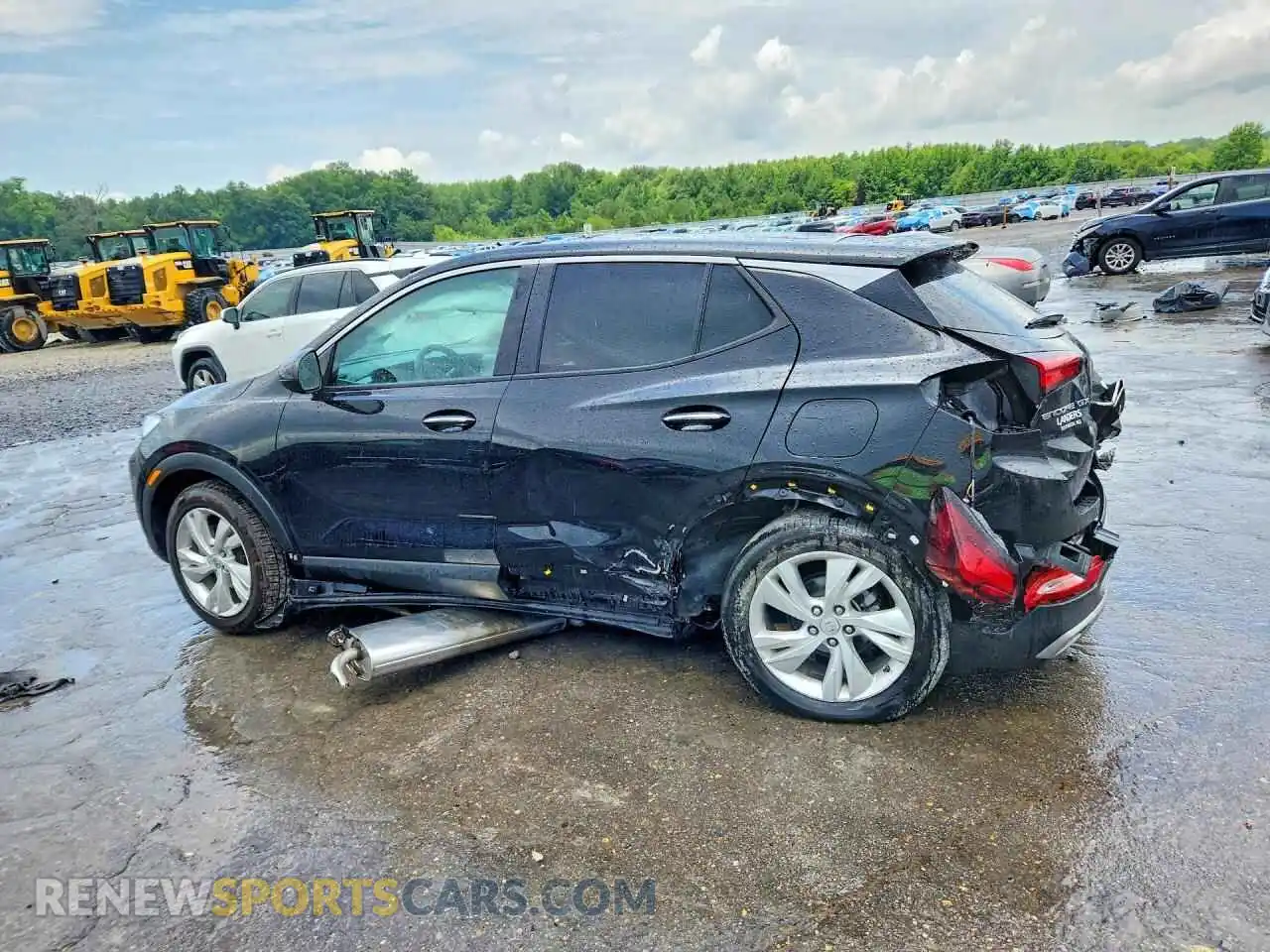 2 fotografías del automóvil dañado KL4AMBSL4RB214433 BUICK ENCORE 2024