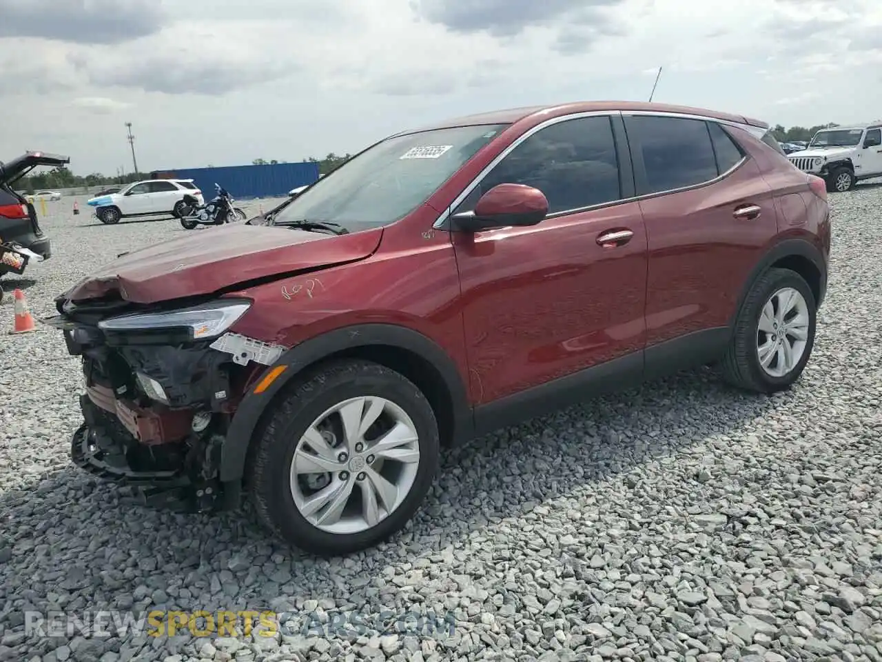 1 Photograph of a damaged car KL4AMBSL5RB185587 BUICK ENCORE 2024