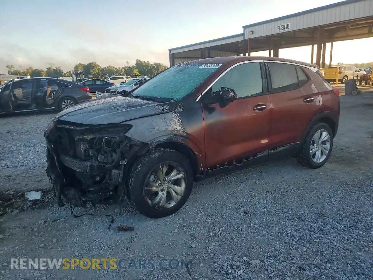 1 Фотография поврежденного автомобиля KL4AMCSLXRB092747 BUICK ENCORE 2024