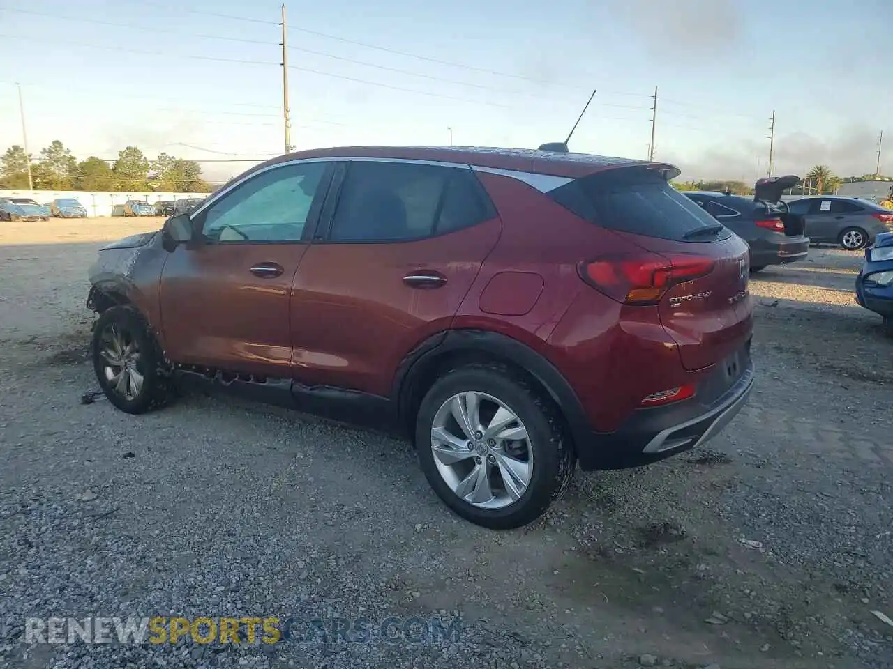 2 Фотография поврежденного автомобиля KL4AMCSLXRB092747 BUICK ENCORE 2024