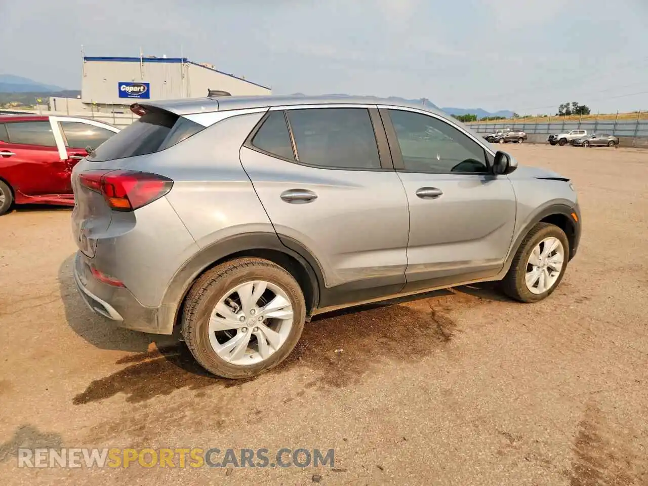 3 Фотография поврежденного автомобиля KL4AMCSLXRB162764 BUICK ENCORE 2024