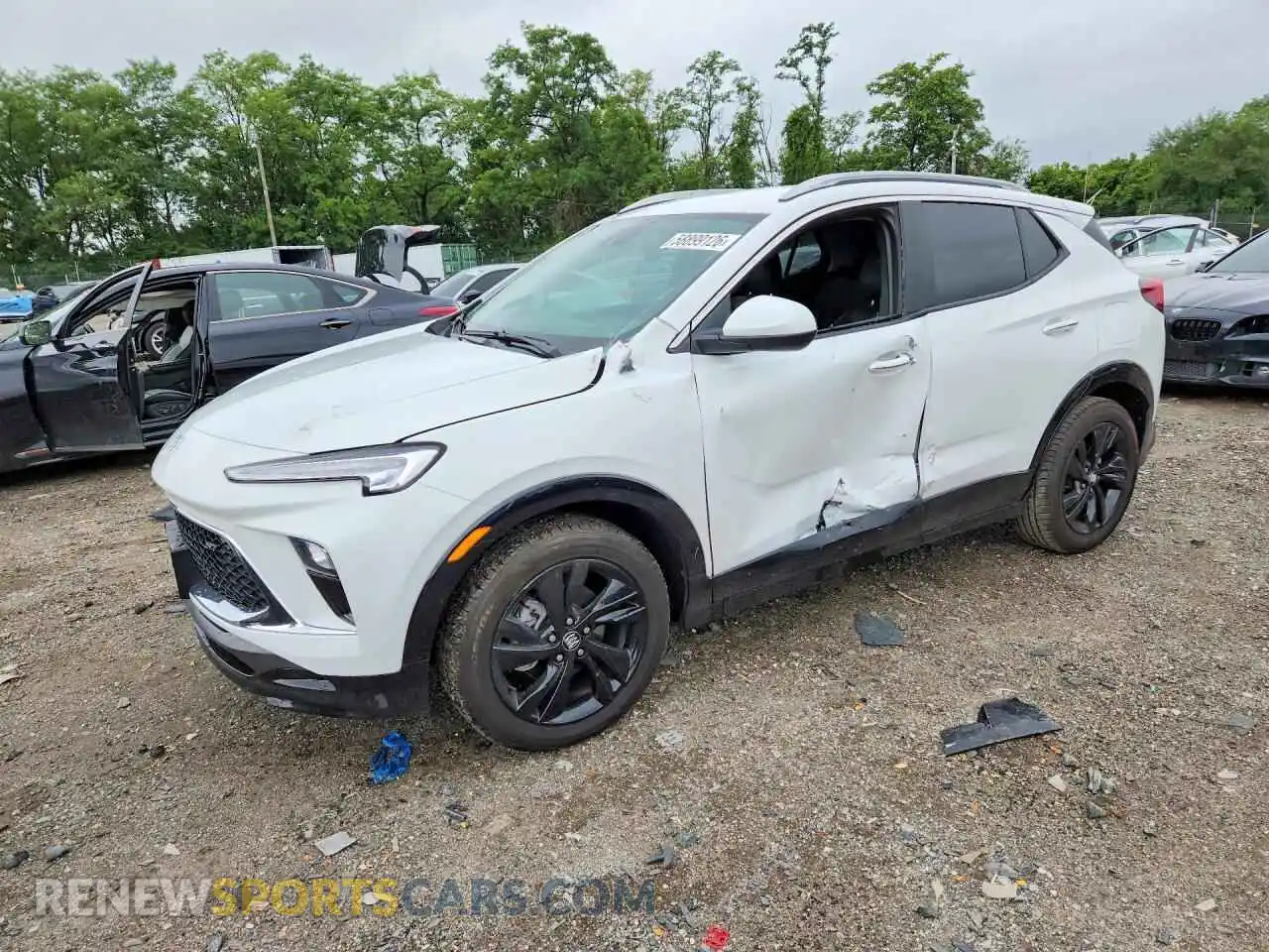 1 Photograph of a damaged car KL4AMDSL0RB215607 BUICK ENCORE 2024