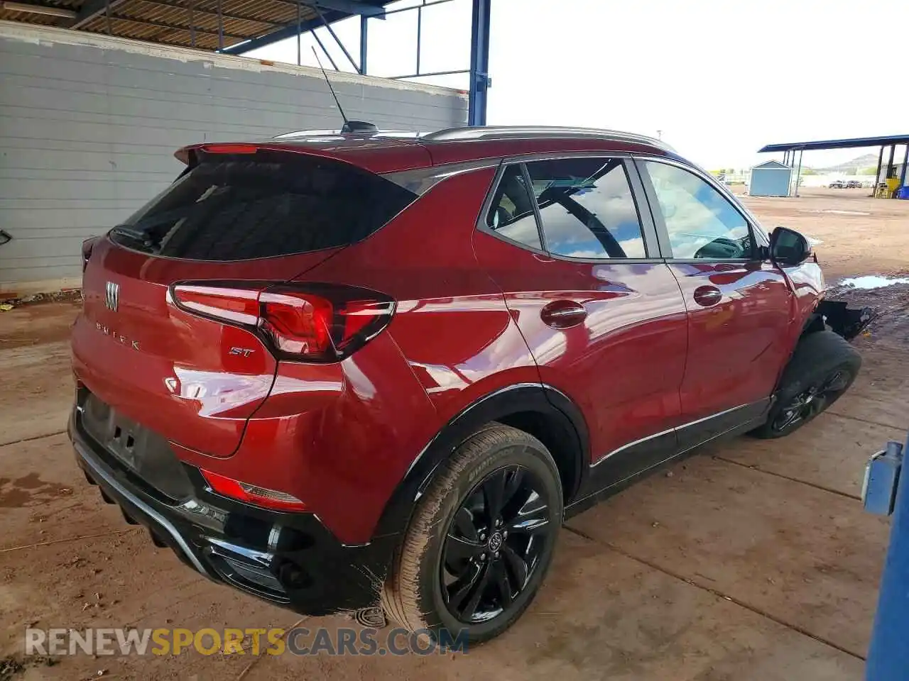3 Фотография поврежденного автомобиля KL4AMDSL8RB002890 BUICK ENCORE 2024
