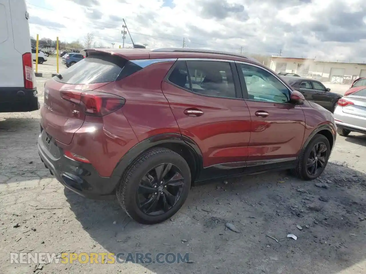 3 fotografías del automóvil dañado KL4AMDSL9RB126540 BUICK ENCORE 2024