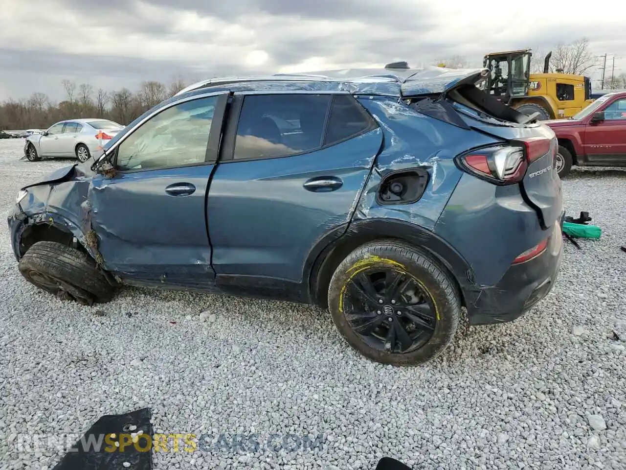 2 Photograph of a damaged car KL4AMDSLXRB125476 BUICK ENCORE 2024