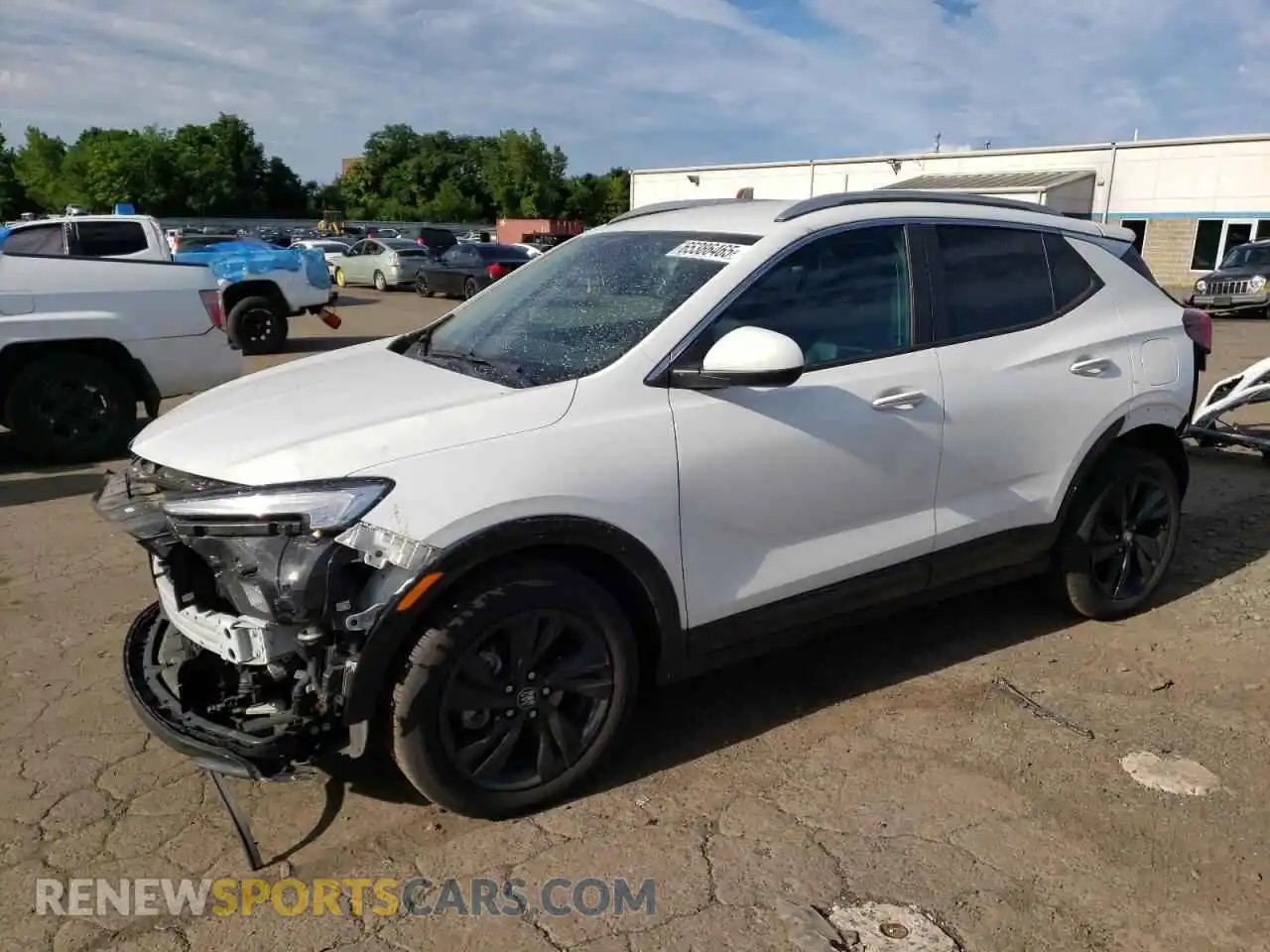 1 Photograph of a damaged car KL4AMDSLXRB181613 BUICK ENCORE 2024