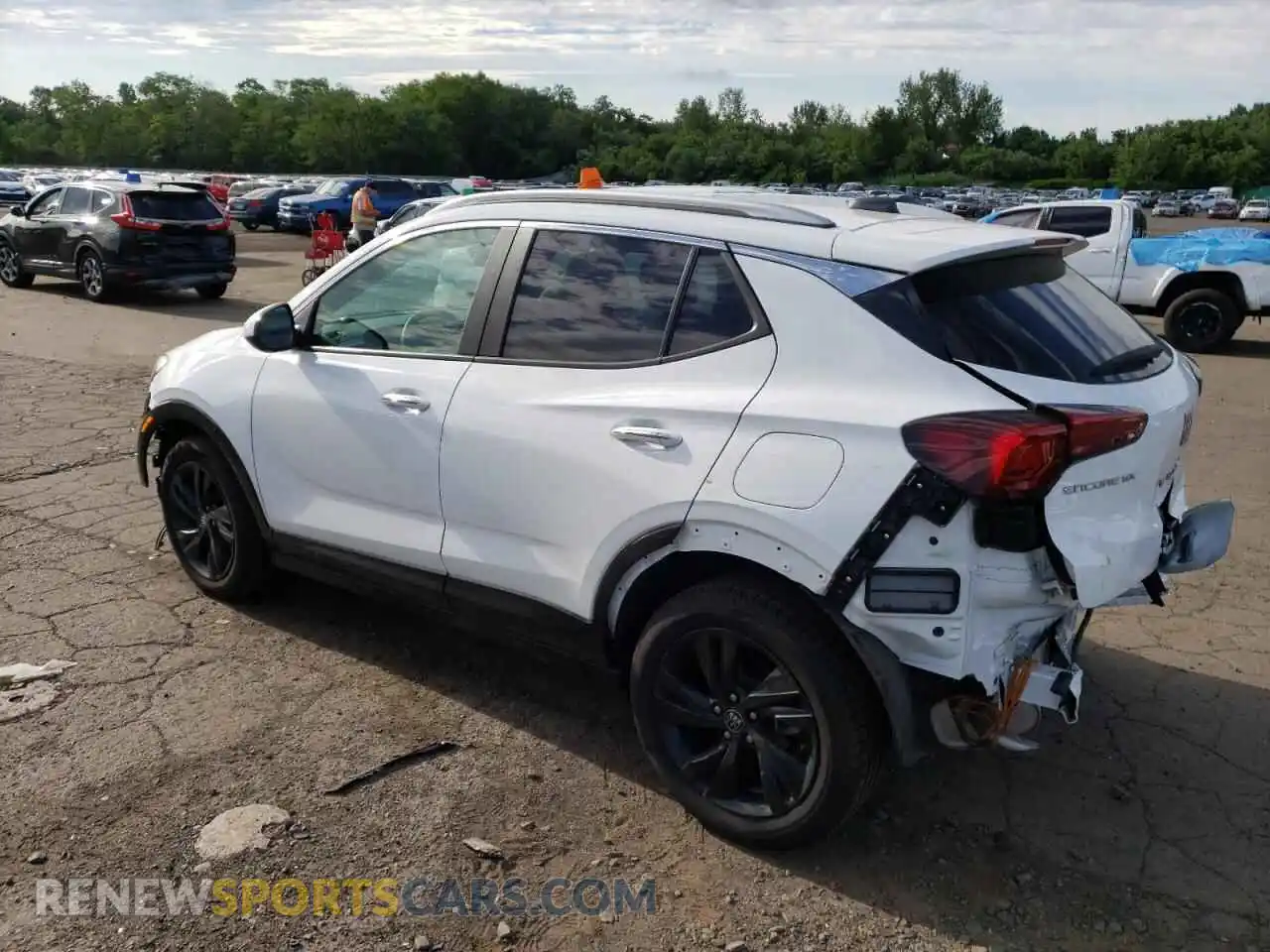2 Photograph of a damaged car KL4AMDSLXRB181613 BUICK ENCORE 2024