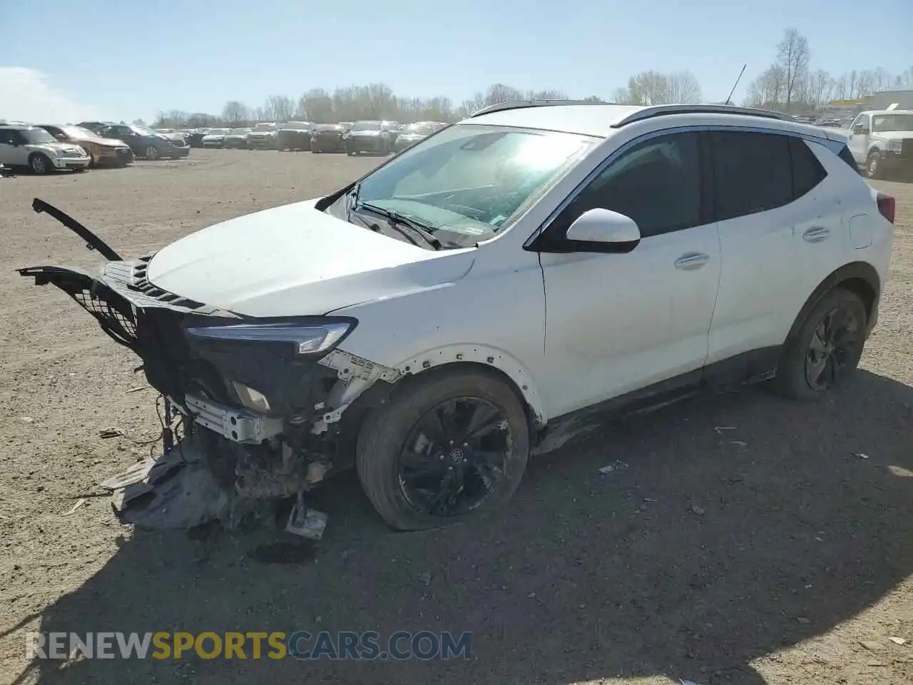 1 Photograph of a damaged car KL4AMESL1RB078327 BUICK ENCORE 2024