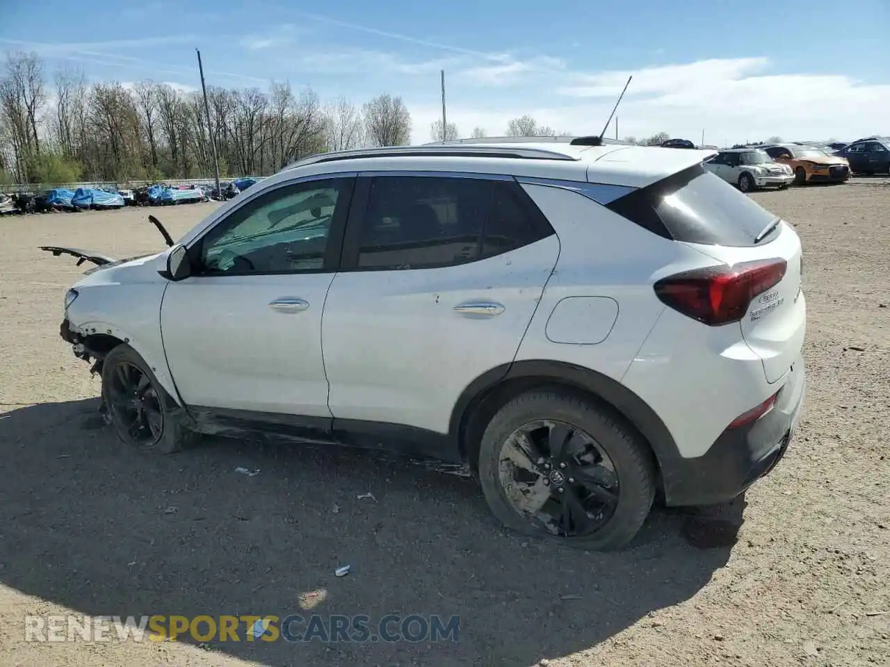 2 Photograph of a damaged car KL4AMESL1RB078327 BUICK ENCORE 2024