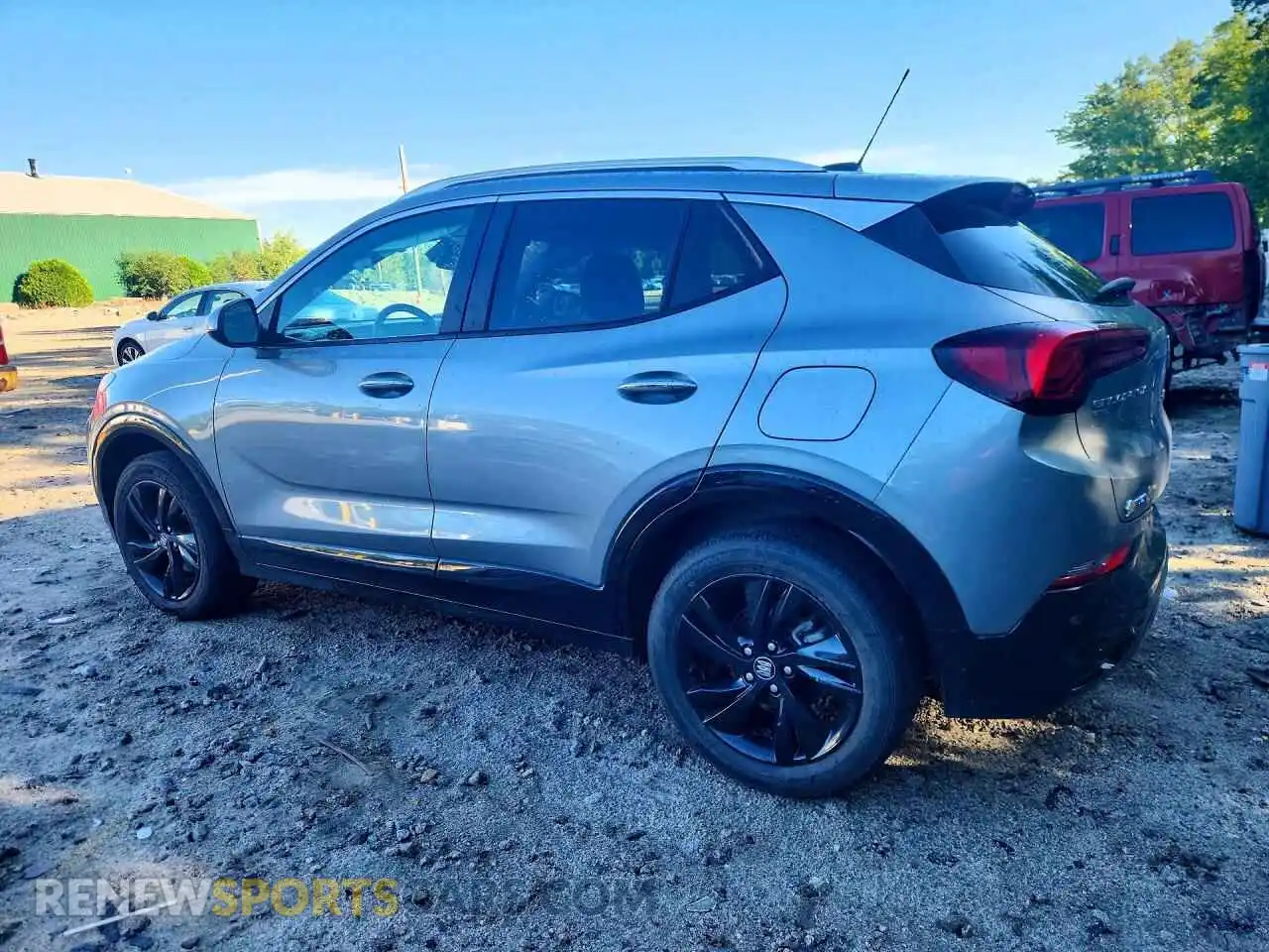 2 Photograph of a damaged car KL4AMESL1RB180579 BUICK ENCORE 2024