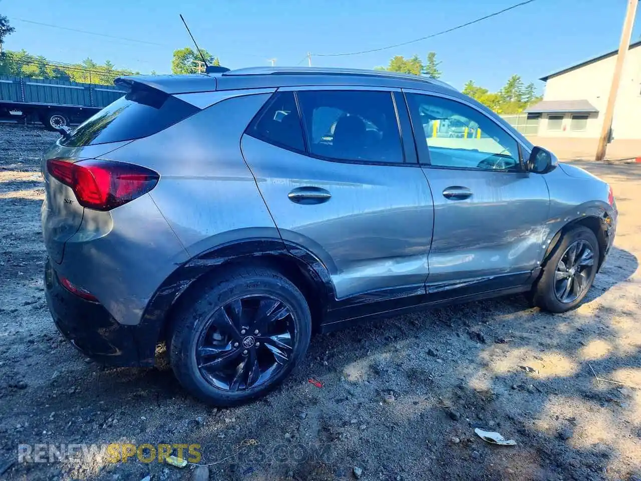 3 Photograph of a damaged car KL4AMESL1RB180579 BUICK ENCORE 2024