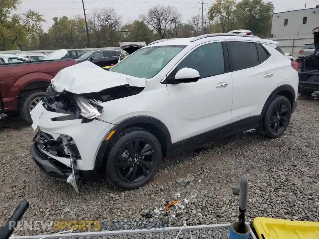 1 Photograph of a damaged car KL4AMESL1RB182266 BUICK ENCORE 2024