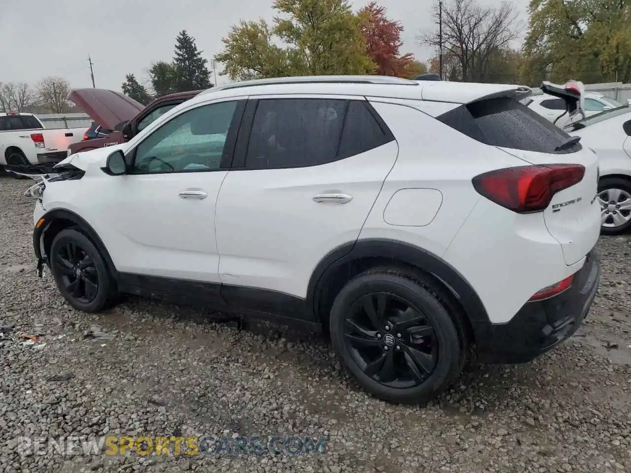 2 Photograph of a damaged car KL4AMESL1RB182266 BUICK ENCORE 2024