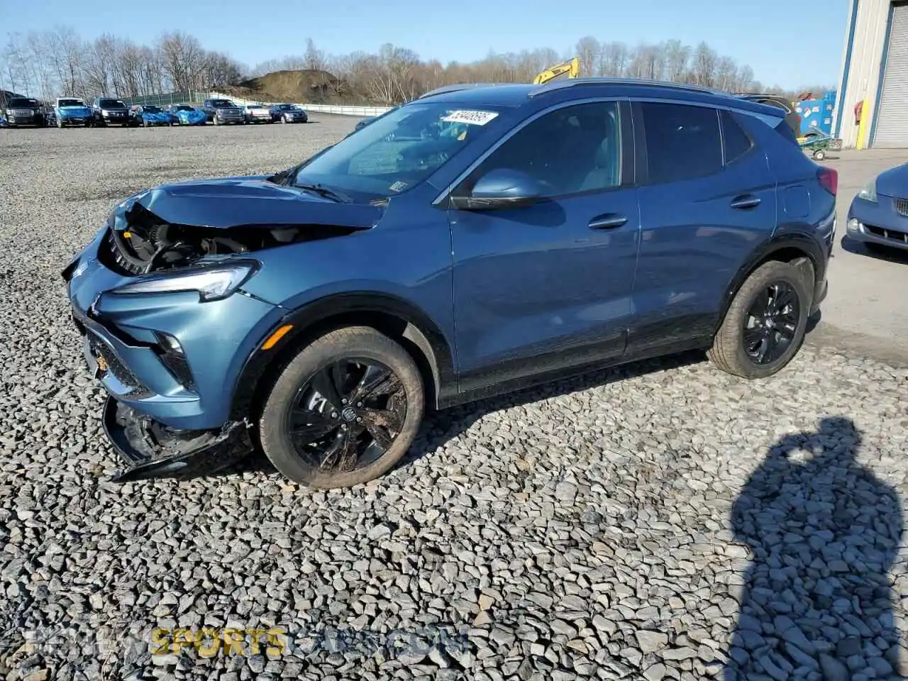 1 Photograph of a damaged car KL4AMESL2RB153178 BUICK ENCORE 2024