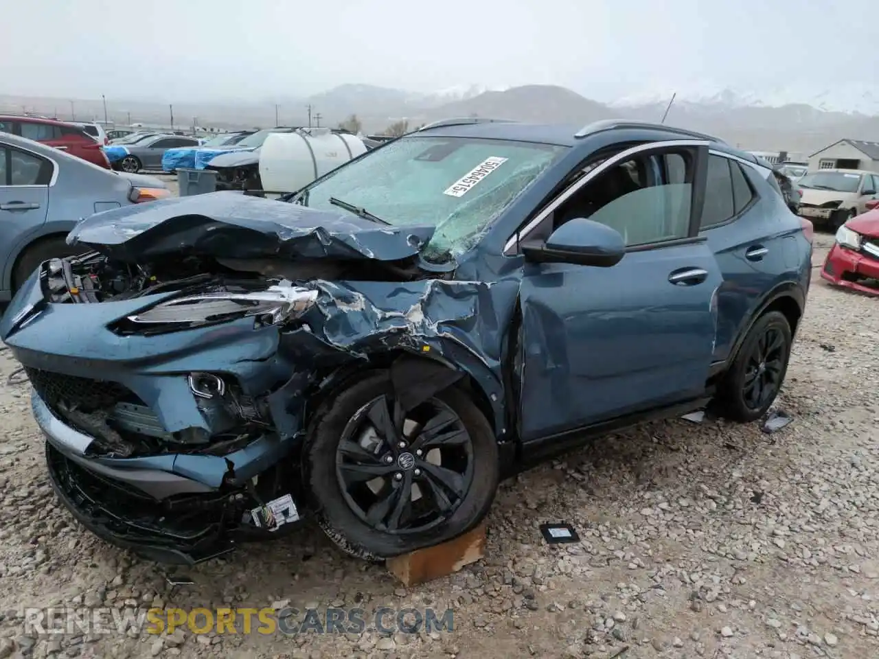 1 Photograph of a damaged car KL4AMESL2RB209099 BUICK ENCORE 2024