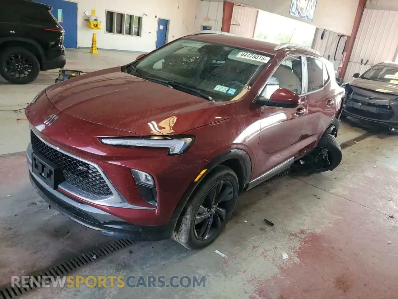1 fotografías del automóvil dañado KL4AMESL3RB209869 BUICK ENCORE 2024