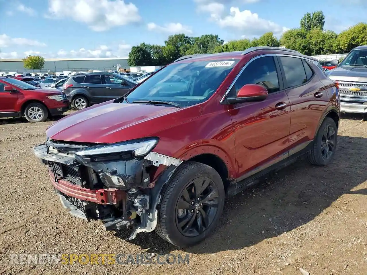 1 Фотография поврежденного автомобиля KL4AMESL4RB070321 BUICK ENCORE 2024