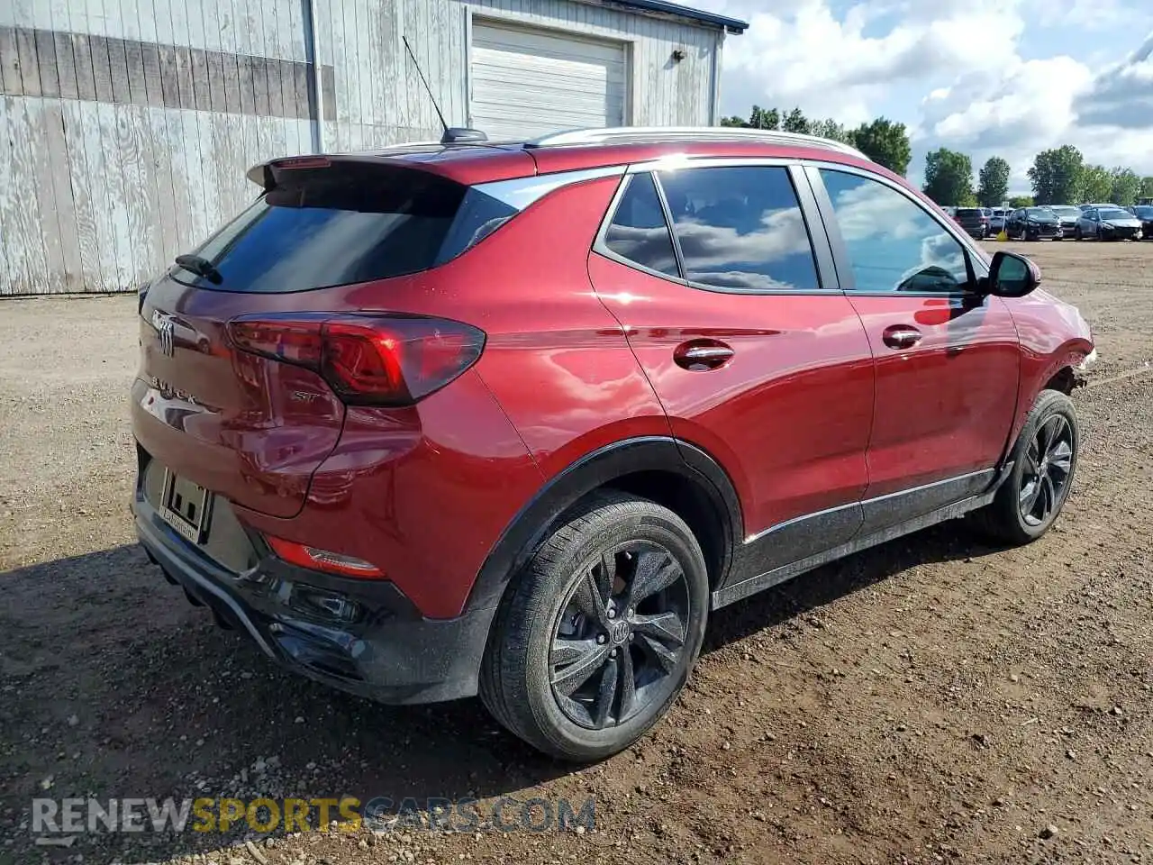 3 Фотография поврежденного автомобиля KL4AMESL4RB070321 BUICK ENCORE 2024