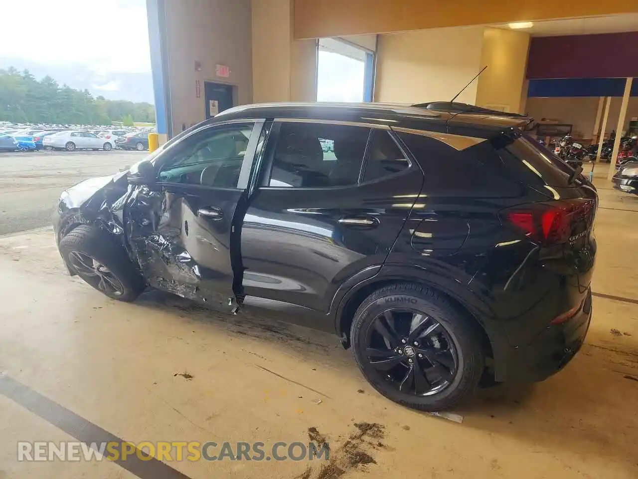 2 fotografías del automóvil dañado KL4AMESL6RB177239 BUICK ENCORE 2024