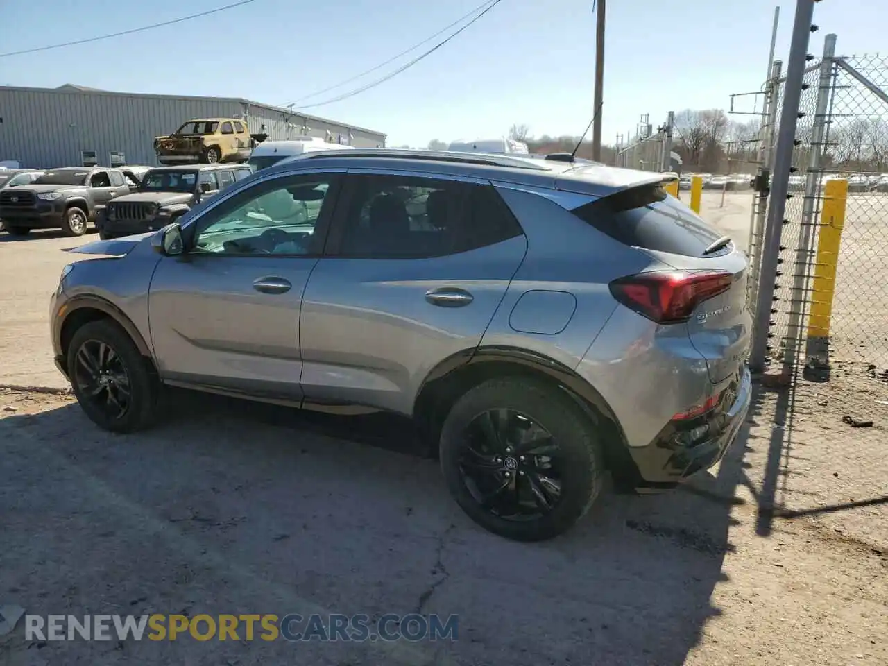 2 Photograph of a damaged car KL4AMESL7RB078073 BUICK ENCORE 2024