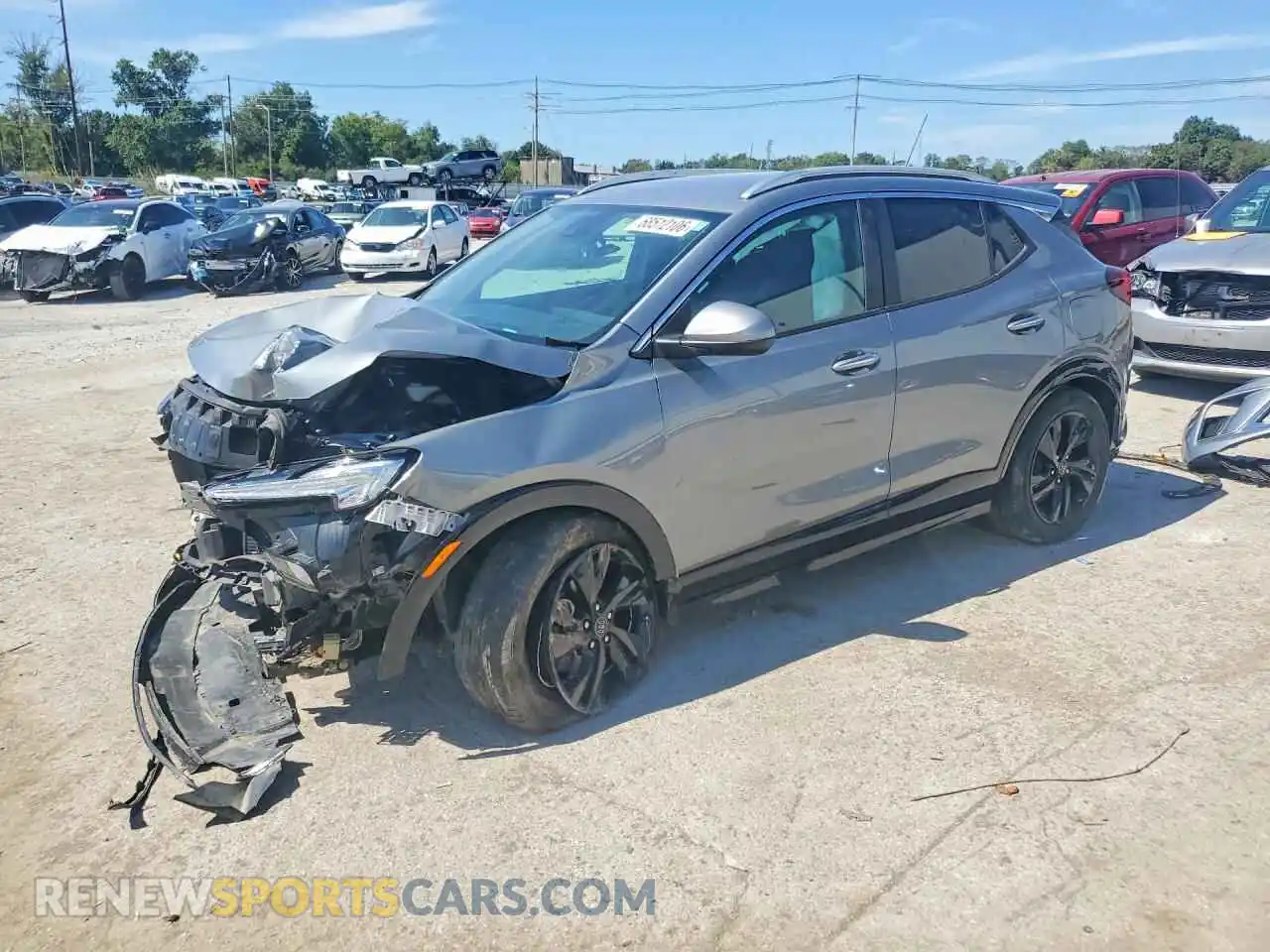1 Photograph of a damaged car KL4AMESL8RB182331 BUICK ENCORE 2024