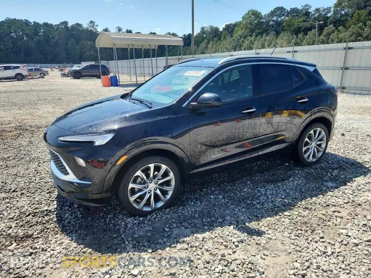 1 Photograph of a damaged car KL4AMFSL5RB000199 BUICK ENCORE 2024