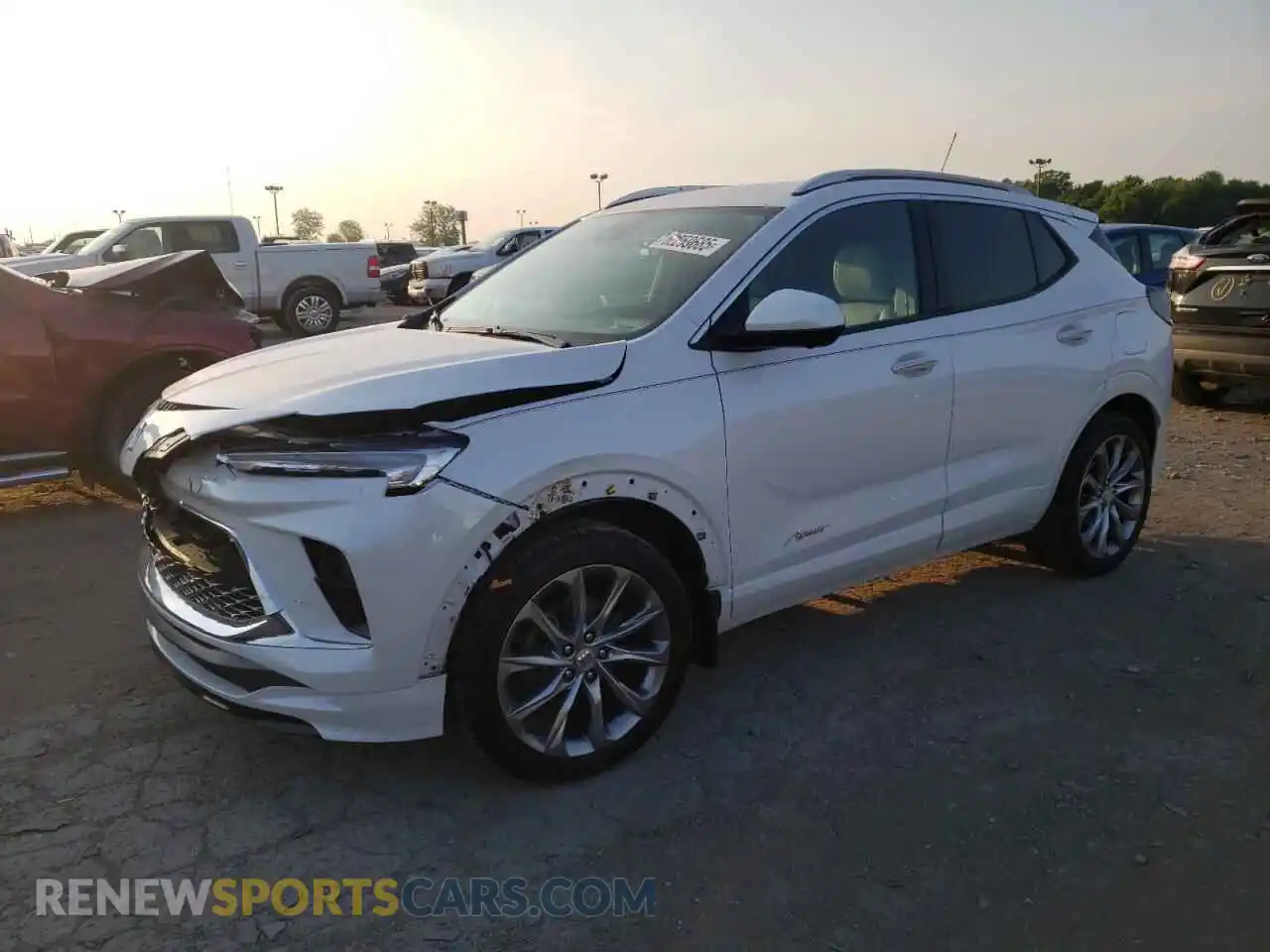 1 Фотография поврежденного автомобиля KL4AMGSL4RB047391 BUICK ENCORE 2024