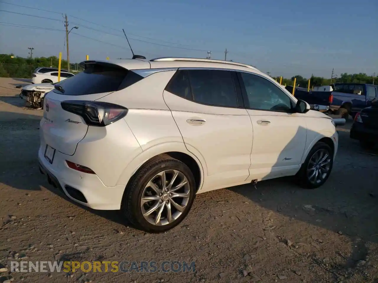 3 Фотография поврежденного автомобиля KL4AMGSL4RB047391 BUICK ENCORE 2024