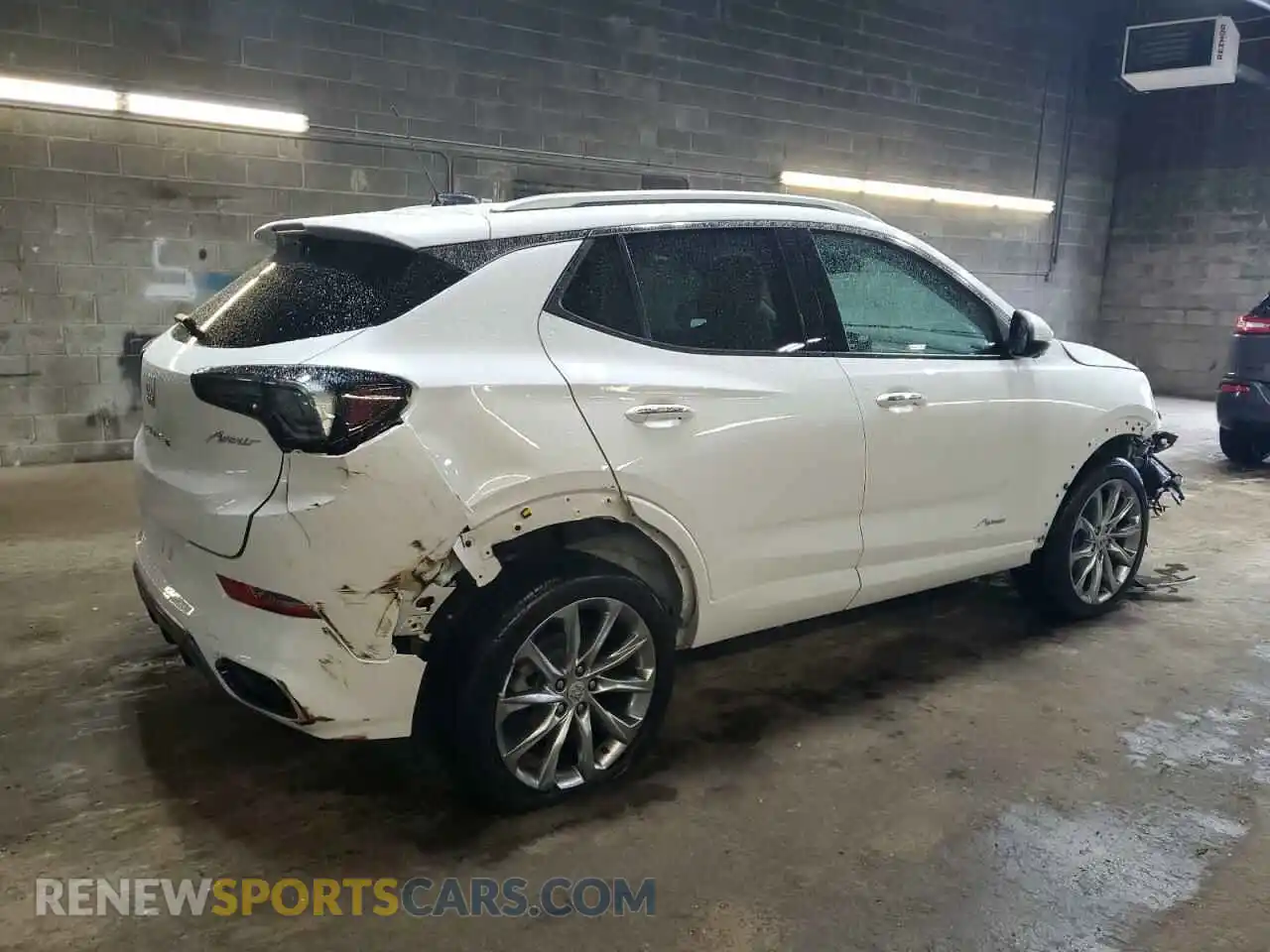 3 Photograph of a damaged car KL4AMGSL5RB005019 BUICK ENCORE 2024