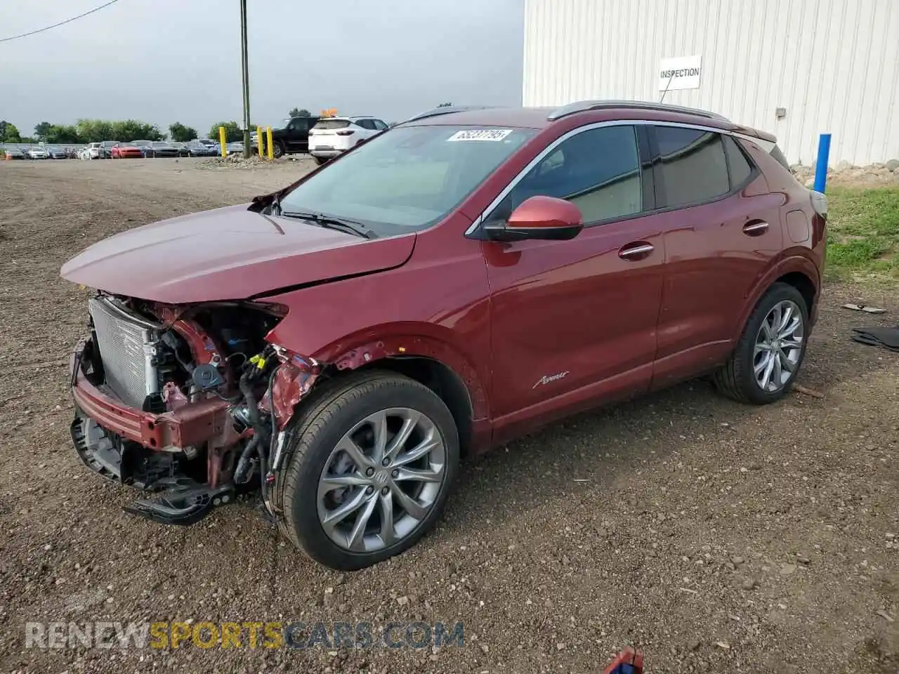1 Photograph of a damaged car KL4AMGSL7RB006690 BUICK ENCORE 2024