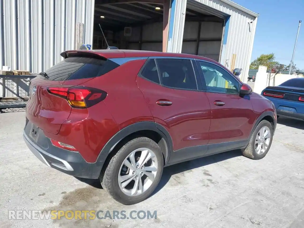 3 Фотография поврежденного автомобиля KL4MMBS20PB087391 BUICK ENCORE 2024